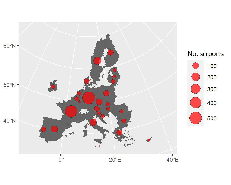 Proportional Symbol Map