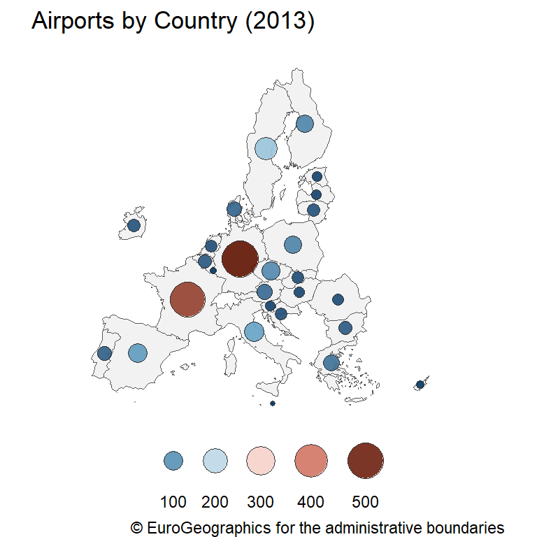 Graduated Symbol Map