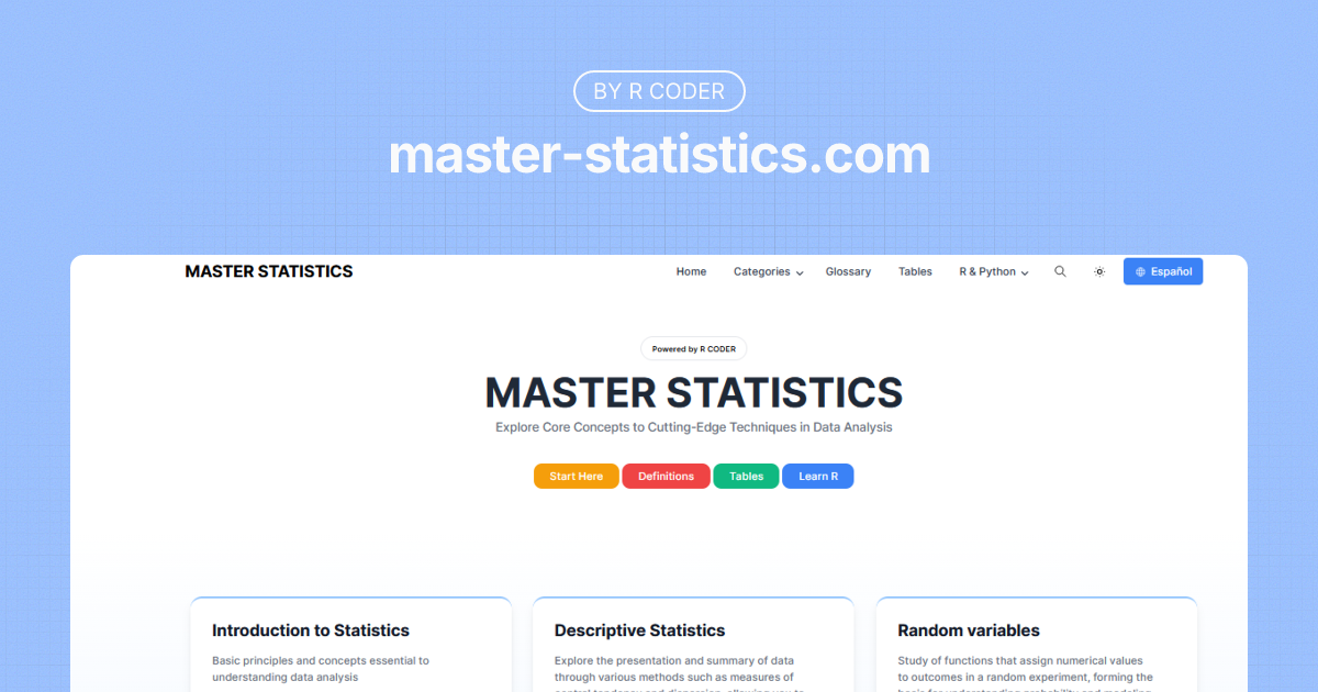 MASTER - STATISTICS DOT COM