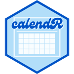 calendR logo